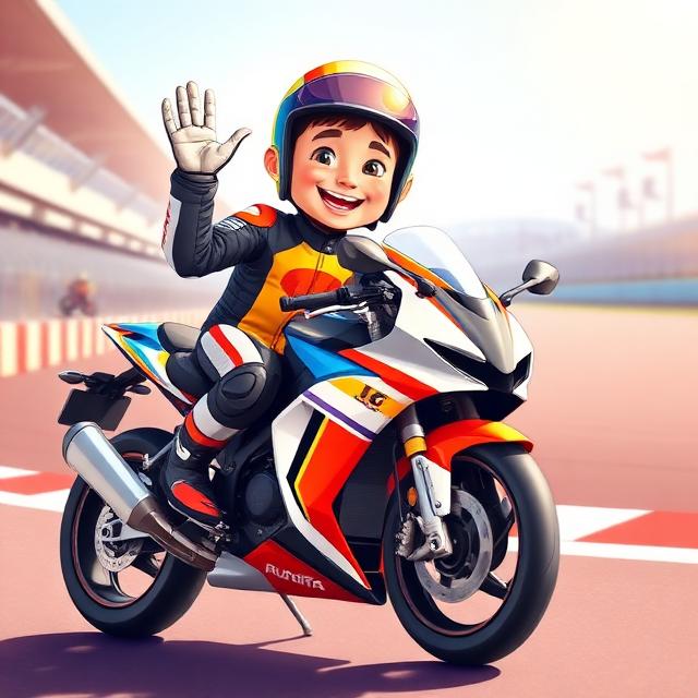 Pilote moto
