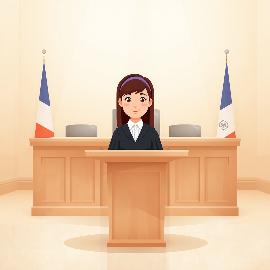 Illustration du métier d'avocat